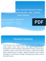 Transformasi Bahan-Bahan Kimia Dalam Lingkungan