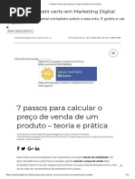 Preco de Venda de Produtos