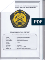 Crane Inspection Report of Gavco PDF