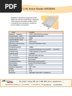 Active Integrated Reader MR3004A