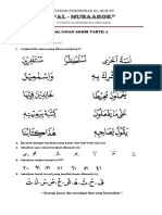 Soal Ujian Akhir Tartil 2