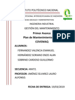 Plan de Mantenimiento Covemaq