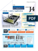 Gantry Application: MELSERVO-J4 Solutions