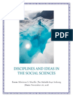 DISCIPLINES AND IDEAS IN THE SOCIAL SCIENCES MM