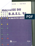 Maitrise BAEL 91 Et Des DTU Associés PDF