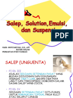 Salep, Solution, Emulsi Dan Suspensi-1