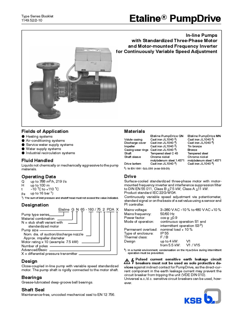 Pump Study | PDF | Pump | Electric Motor