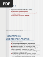 Requirement and Specification Part 2