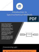 Analytical Chem Week 11-12 Introduction to Spectrochemical Methods and Spectrophotometry