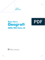 Buku Guru Geografi Kelas XI - Baru PDF