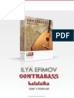 Ilya Efimov Contrabass Balalaika Manual ENG