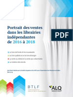 Etude librairies indépendantes au Québec