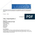 China - Peoples Republic Of: Report Categories