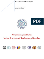 GATE Architecture 2017 Question Paper