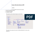 Creating A Circuit Design With Microstrip in ADS