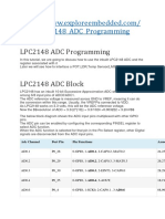 LPC2148 ADC Programming