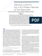 Call Admission Control For Qos Provisioning in 4G Wireless Networks: Issues and Approaches