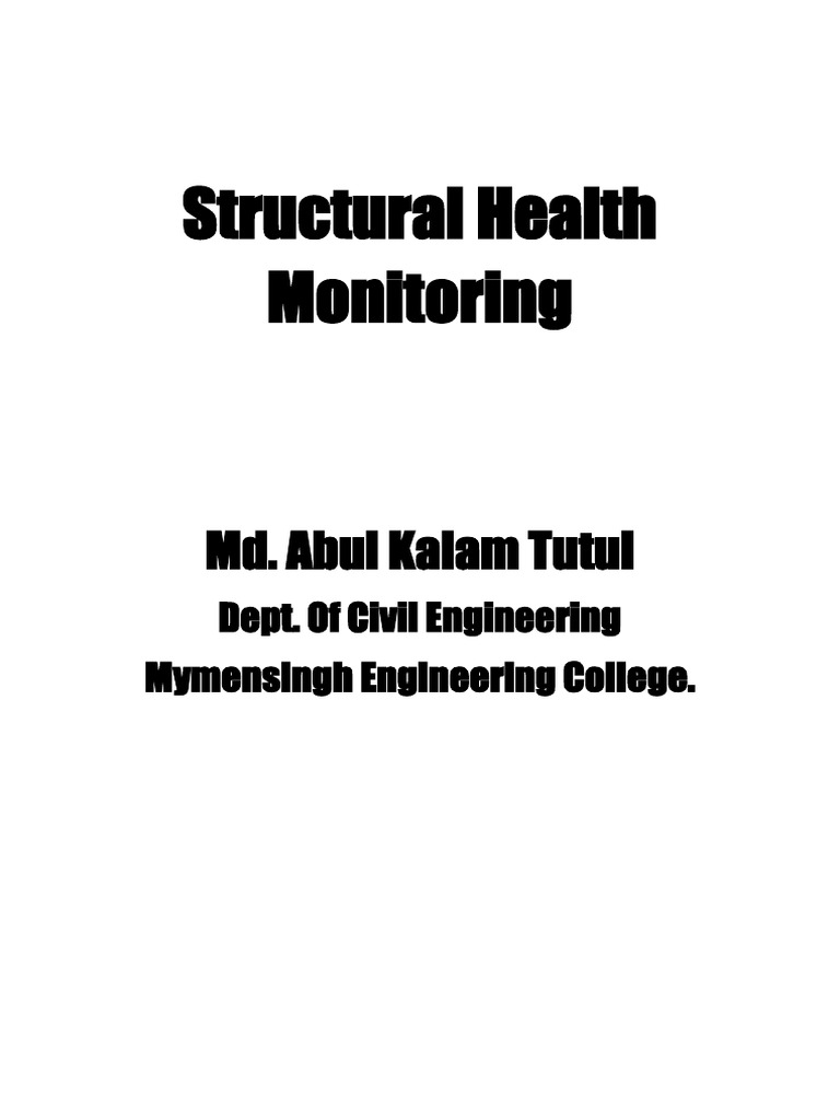 Structural Health Monitoring Overview | PDF | Science & Mathematics ...