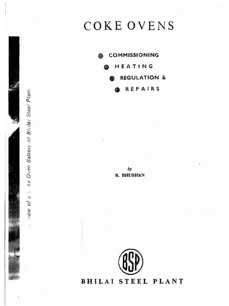 Coke Ovens Vol 1 PDF PDF