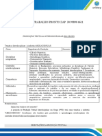 ENG. PRODUÇÃO 4-5 - Tenho Esse Trabalho Pronto Zap 38 99890 6611