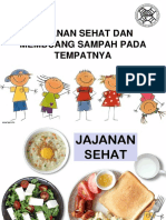 JAJANAN SEHAT DAN MEMBUANG SAMPAH PADA TEMPATNYANNNN.ppt