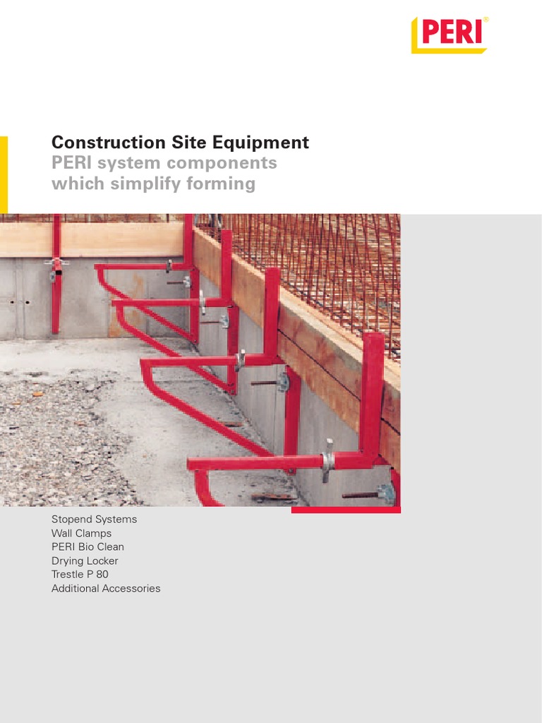 Peri Tillbehör PDF | PDF | Concrete | Building Engineering