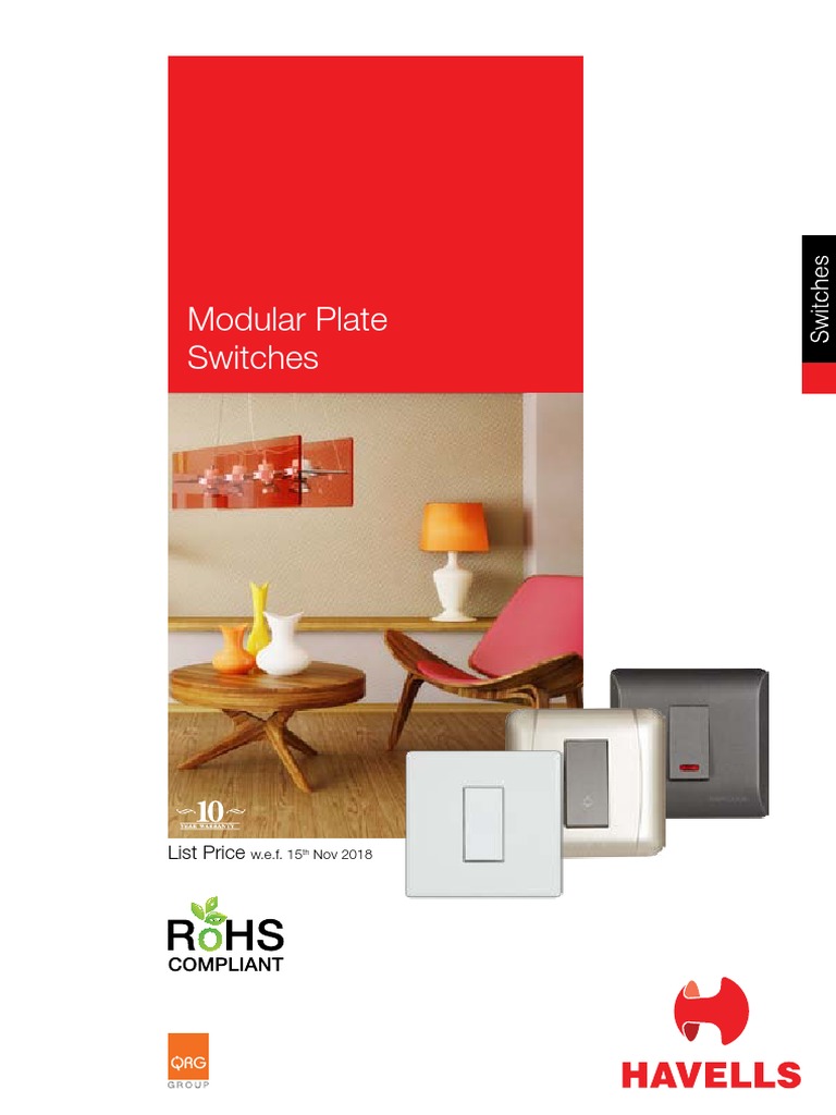 Havells Switches Equipment Electronics