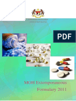 Moh Extemporaneous Formulary 2011