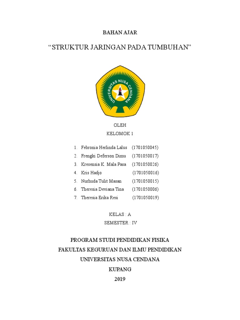 Tugas 1 Jaringan Tumbuhan