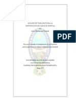 Análisis de viabilidad para la construcción de camas de hospital en Bolivia