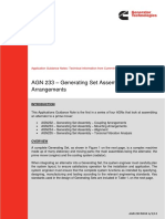 AGN 233 - Generating Set Assembly - Mounting Arrangements