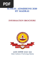 IB - MTech IITM 2019 PDF