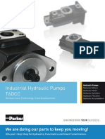 Denison Vane Pumps - T6DCC - Datasheet T6 Series