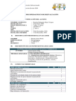 Formato Informe Psicopedagógico