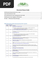 Disconnect Reason Guide