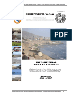Informe Final Mapa de Peligros Ciudad de Chancay PDF