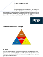 Fire Prevention Triangle