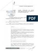 Lei N 1461-2017 - Dispoe Alterações No Codigo Tributário Municipal de Itaberai e Da Outras Providencias PDF