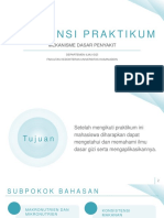 Asistensi Praktikum: Mekanisme Dasar Penyakit