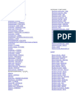 Organic Compounds Inorganic Compounds