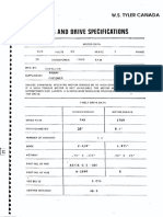 Motor Ano Orive Specifications: W.S. Tyler Canaoa