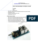 PWM DC Motor Speed Controller 30A