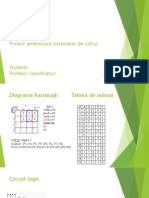 Proiect Arhitectura Sistemelor de Calcul