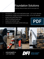 Steel Pile Foundation Solutions from DFI