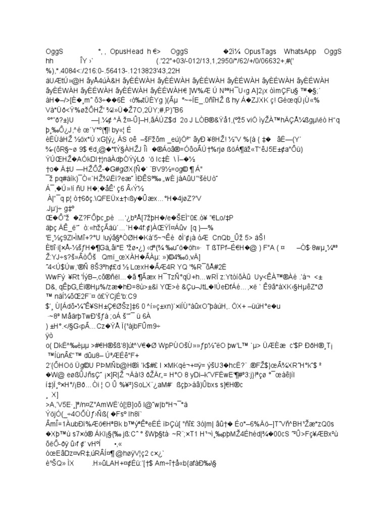 5 Opus Latin Script Collation