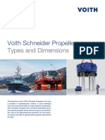 Voith Schneider Propeller Types and Dimensions Guide
