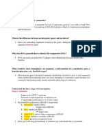 Study Guide Chapter 8: Junk DNA Term Untenable