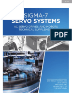 Yaskawa Sigma-7 Servo Systems Ac Servo Drives and Motors Technical Supplement PDF
