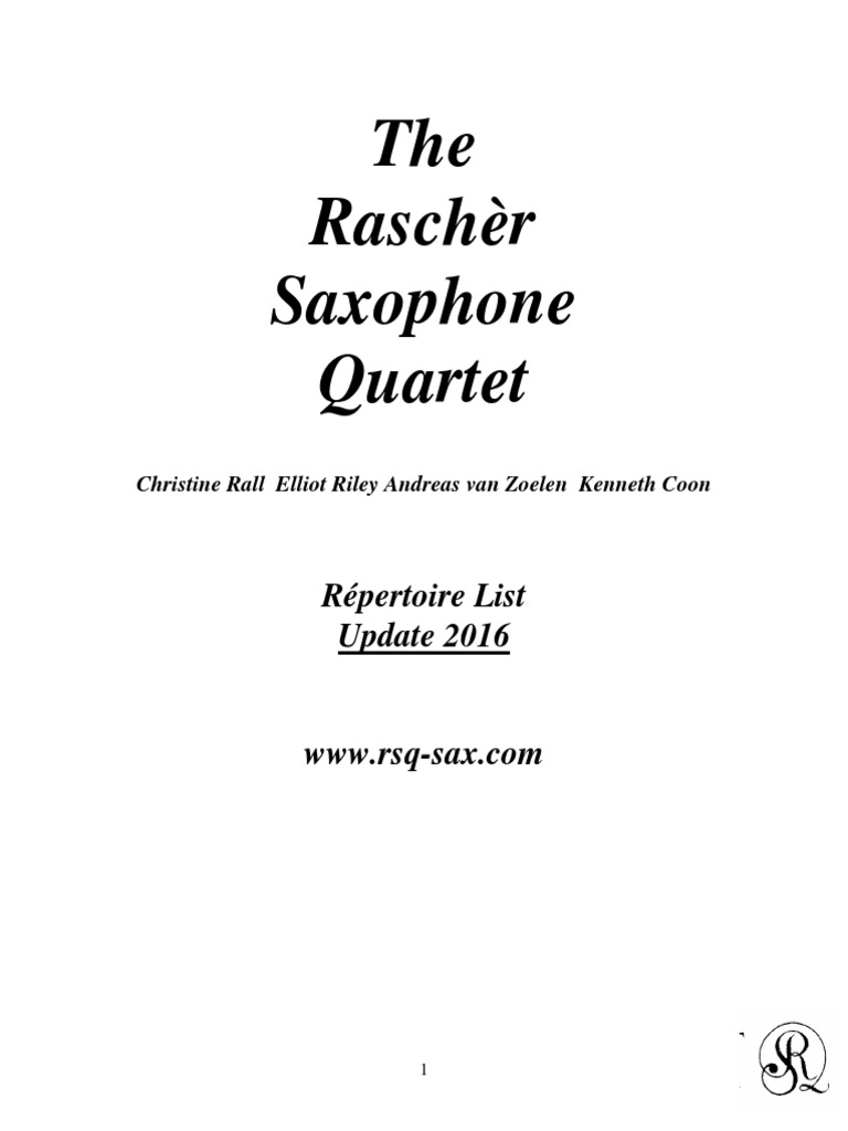 RSQReplistNEW 2015 Update PDF | PDF, image size:768x1024