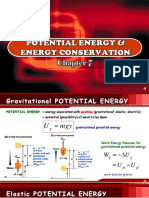 POTENTIAL ENERGY & ENERGY CONSERVATION